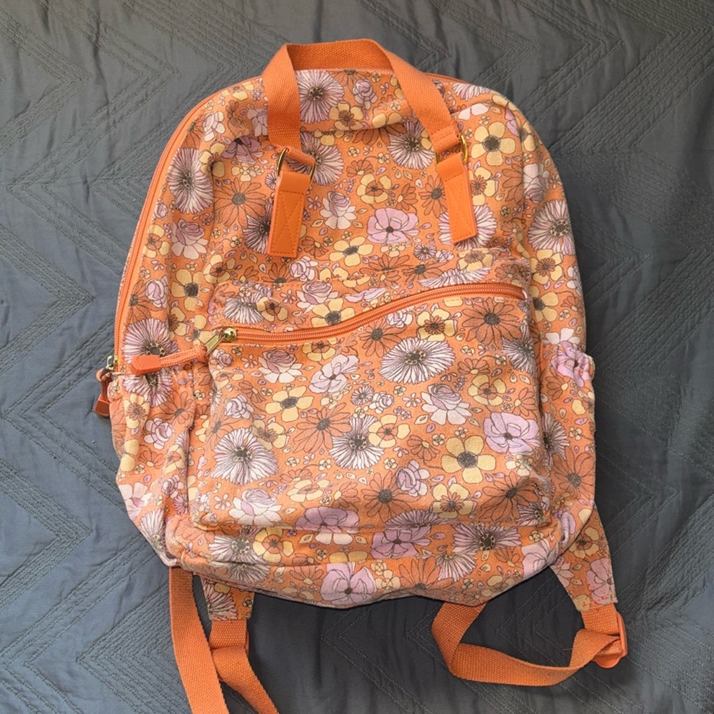 Floral Backpack